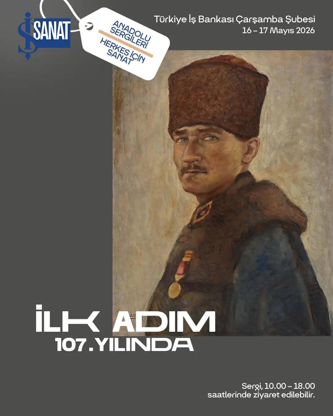 İş Sanat Anadolu Sergileri, Çarşamba’da
