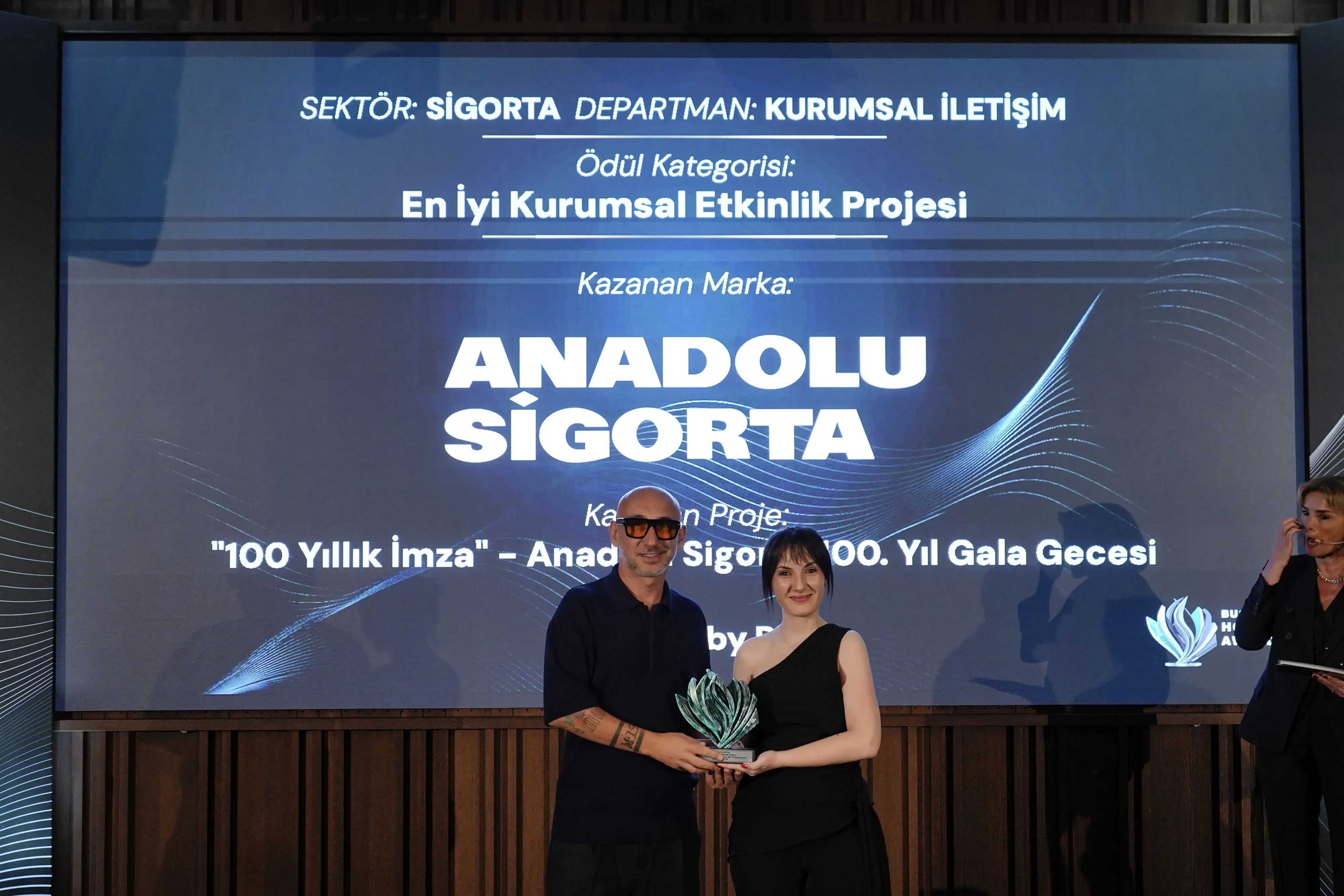 Anadolu Sigorta’nın “Yüzyıllık İmza” Gala Gecesi Business Honors Awards’ta Ödül Kazandı
