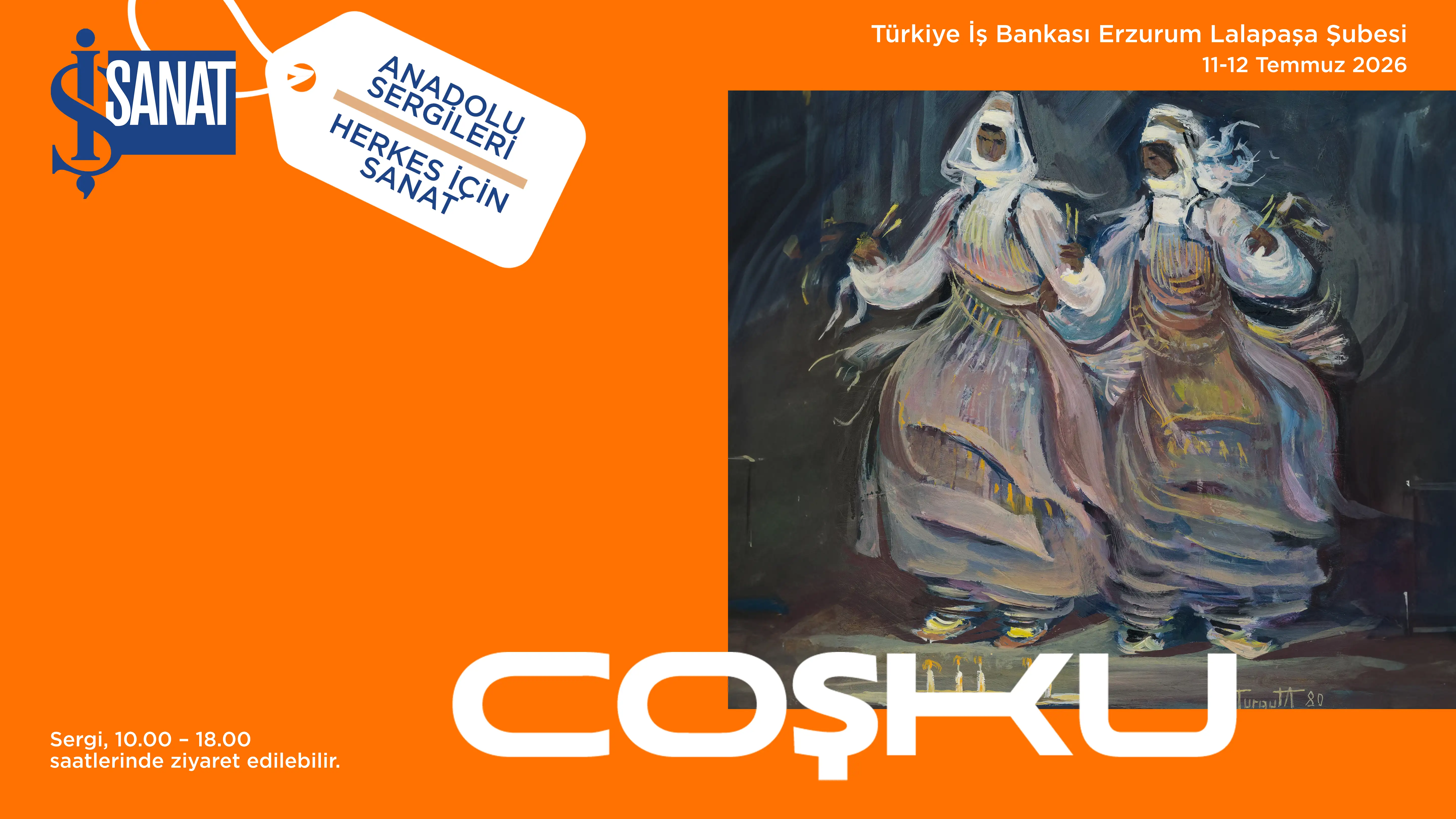 İş Sanat Anadolu Sergileri, Erzurum’da