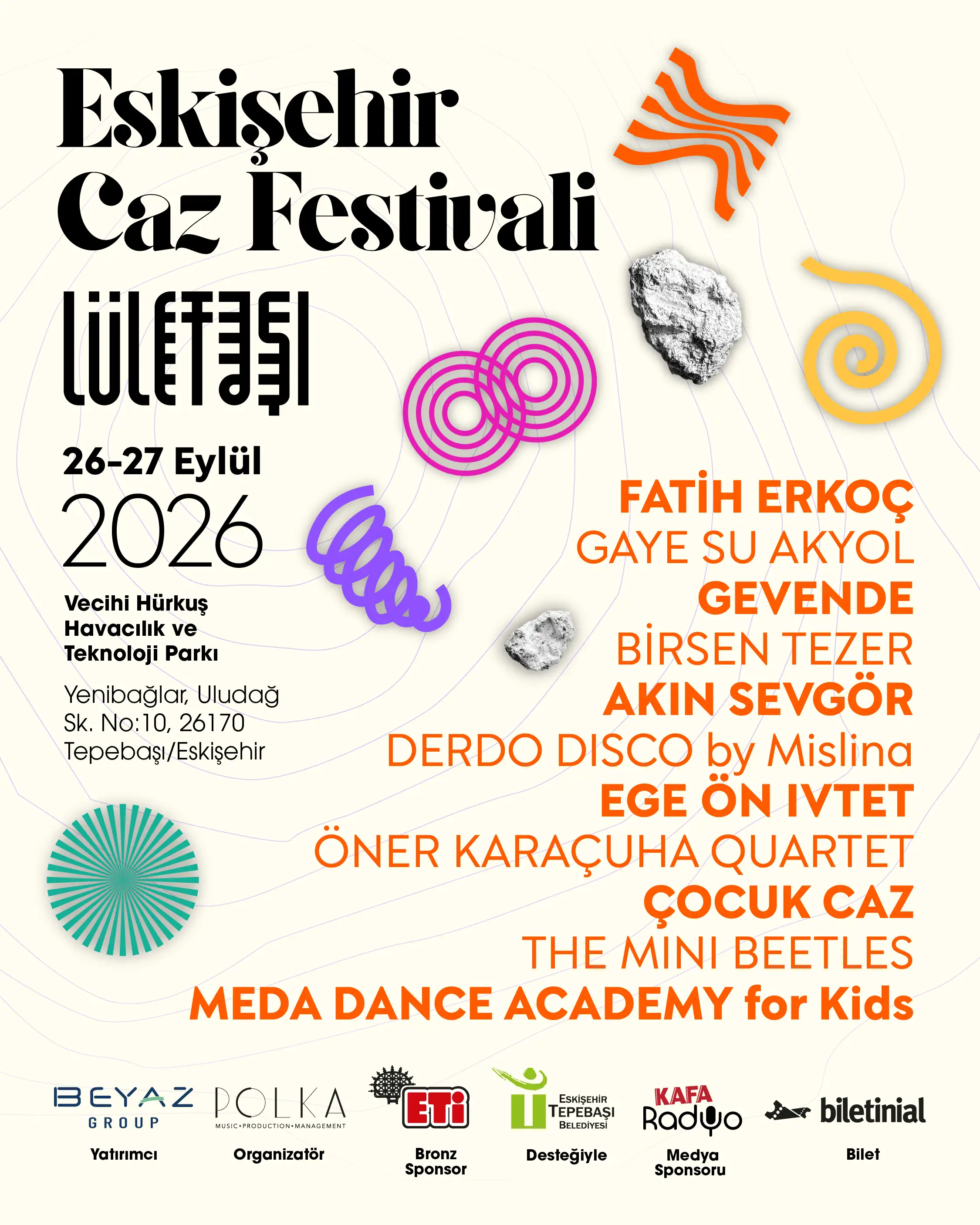 Eskişehir Caz Festivali 2026, "Lületaşı" Temasıyla Şehrin Hafızasını Müzikle Yeniden Keşfediyor