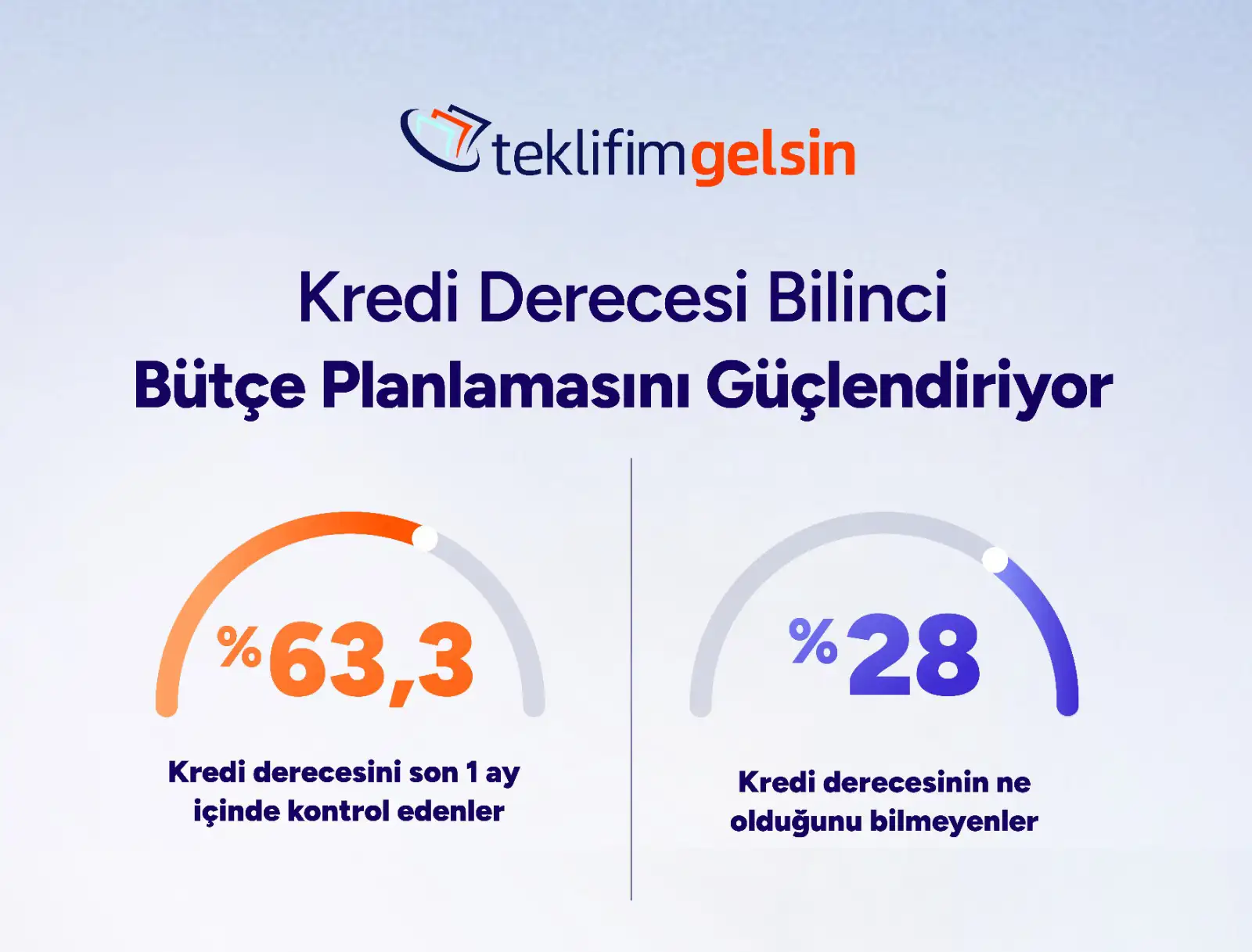 Kredi Derecesini Son Bir Ayda Kontrol Edenlerin Yüzde 63,3’ü Düzenli Bütçe Planı Yapıyor 